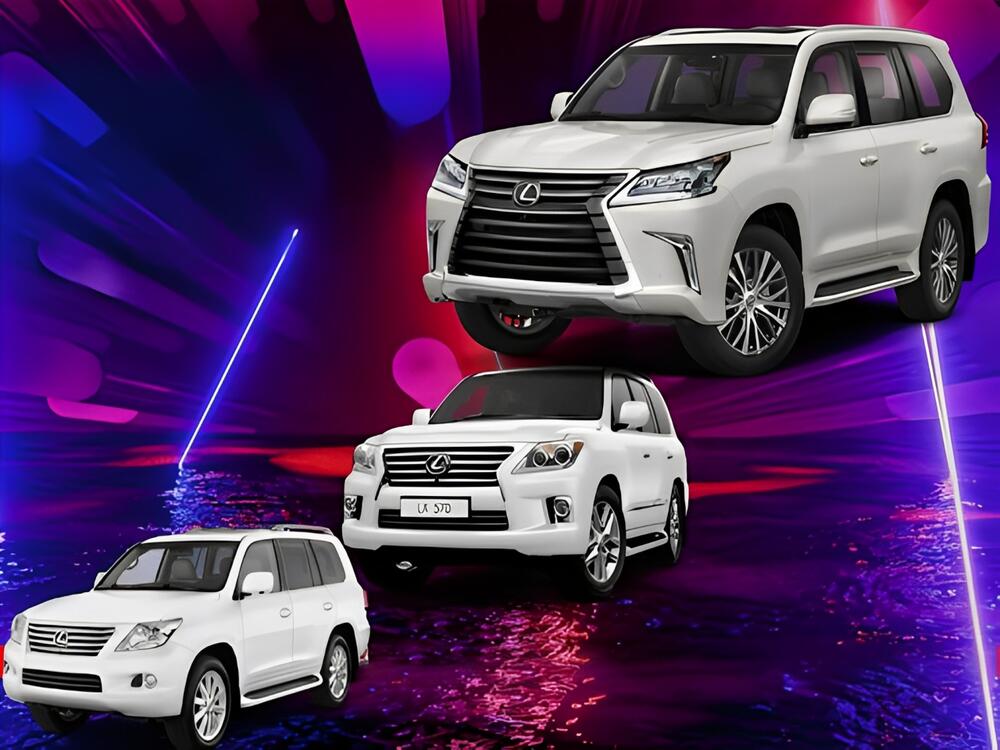 Nâng đời xe Lexus LX570