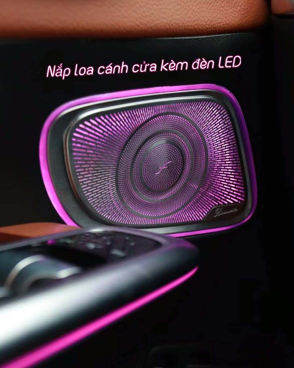 Nắp loa cửa kèm đèn Led 
