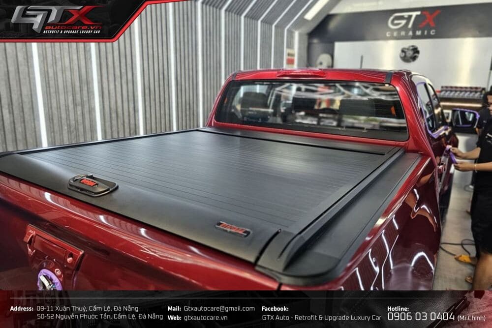 Nắp thùng cuộn sang trọng, bảo vệ hàng hóa