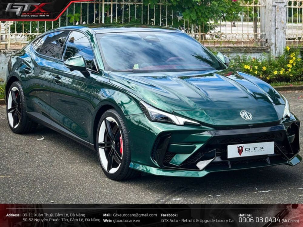 Ngoại hình “thể thao” khi độ full bộ body kit MG7