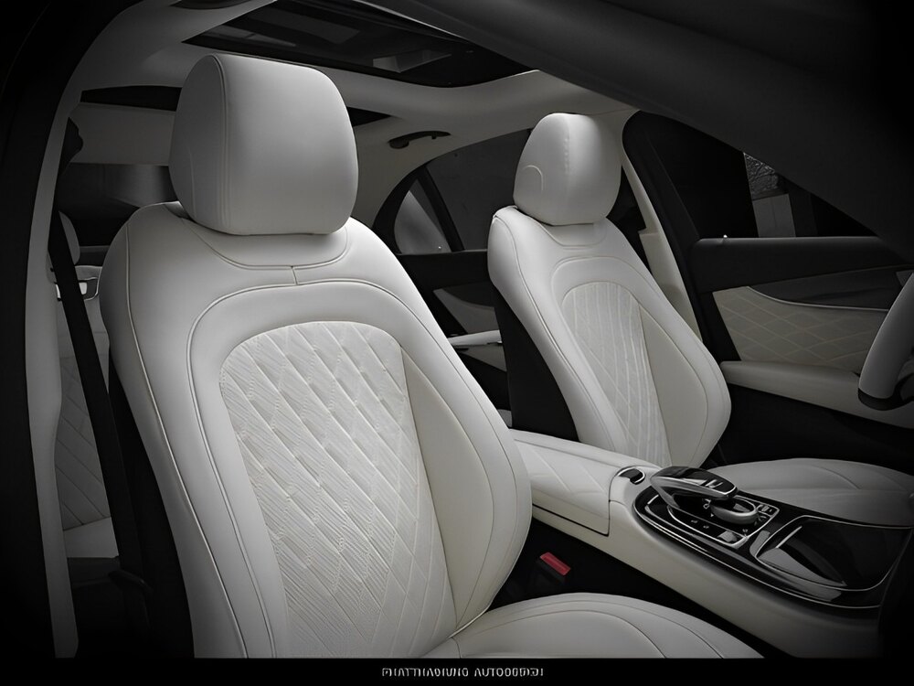Nội thất Mercedes màu be