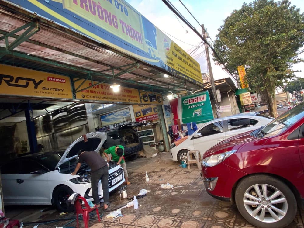 Nội thất ô tô Trường Thịnh tại Pleiku