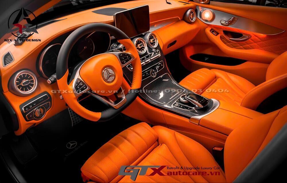 Nội thất sang trọng tiện nghi với Mercedes độ đẹp