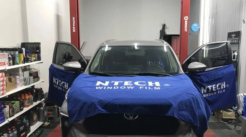 Ntech là thương hiệu phim cách nhiệt ô tô Hàn Quốc