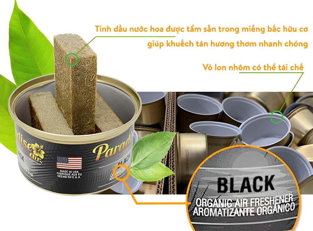 Nước hoa ô tô nguồn gốc thiên nhiên