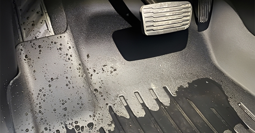 Nước mưa gây hư hại nội thất