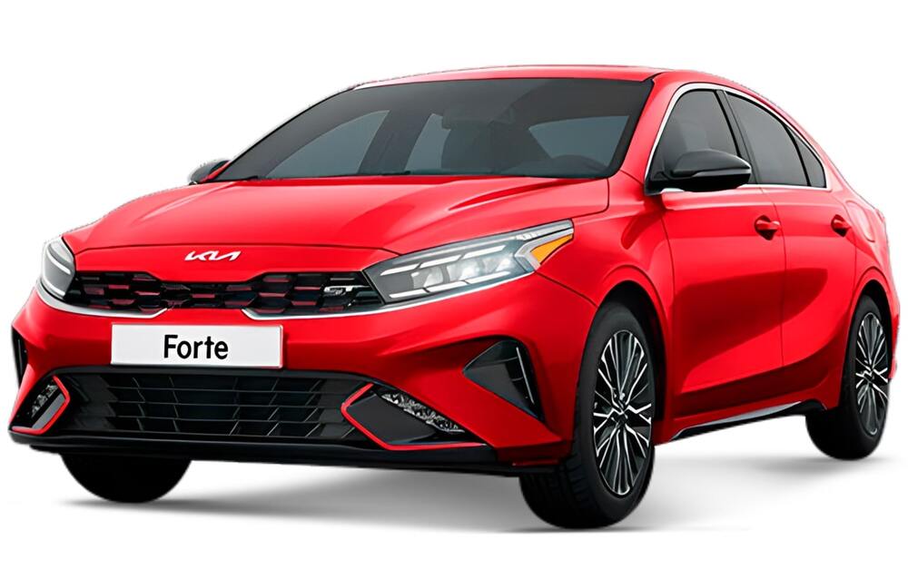 Ốp cản trước của Kia Forte