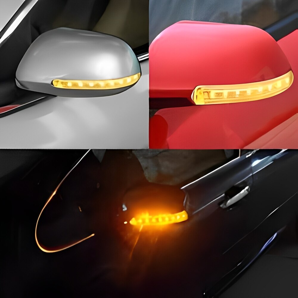 Ốp gương chiếu hậu tích hợp đèn LED