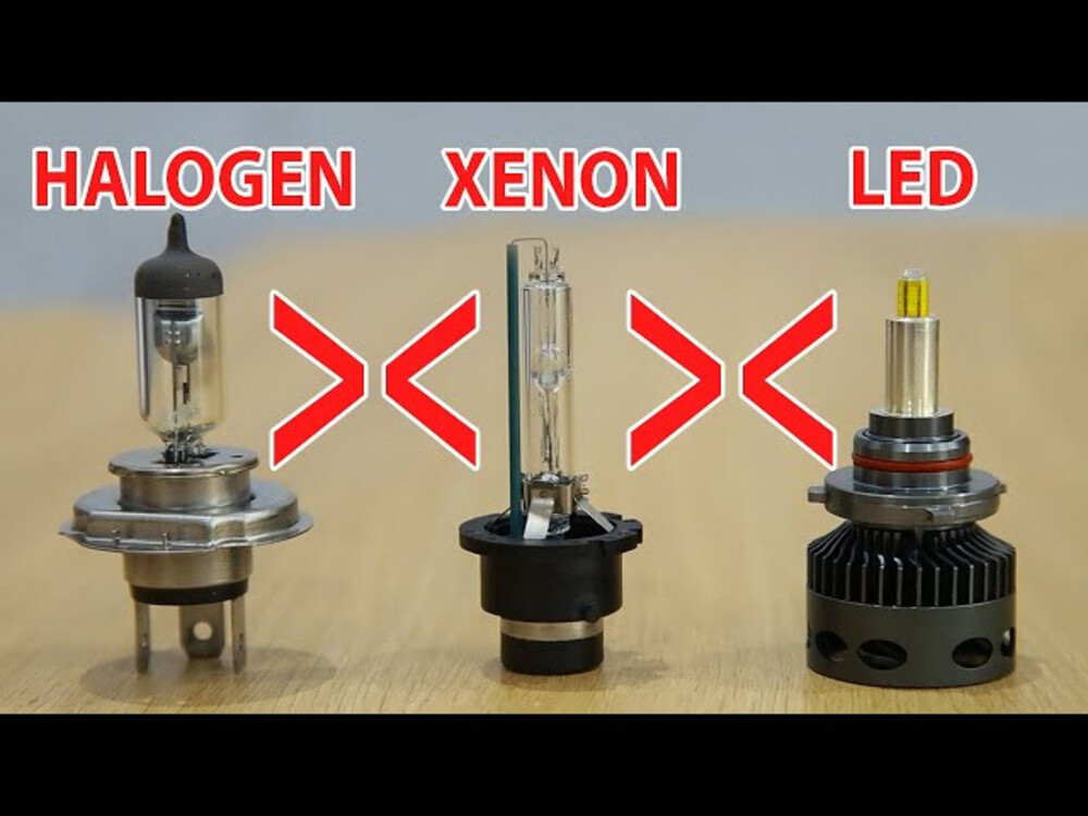 Phân biệt các loại đèn bi gầm Led, Xenon và Halogen