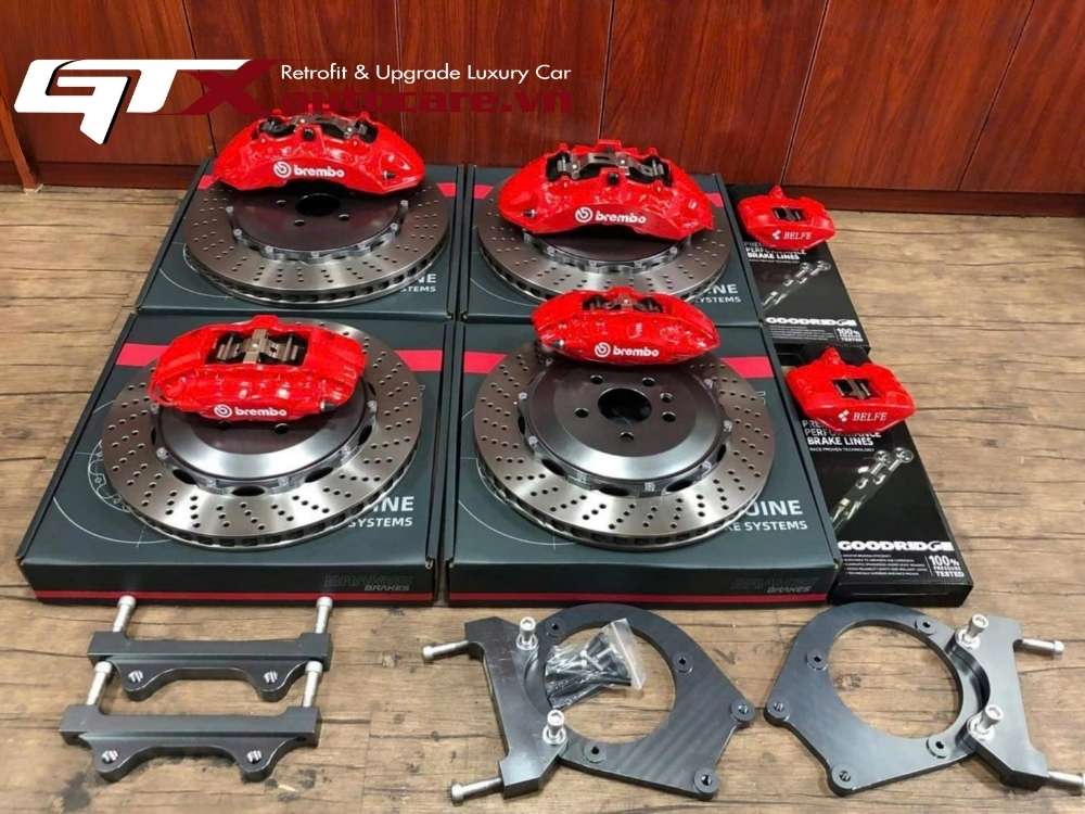 Phanh đĩa hiệu suất cao Brembo
