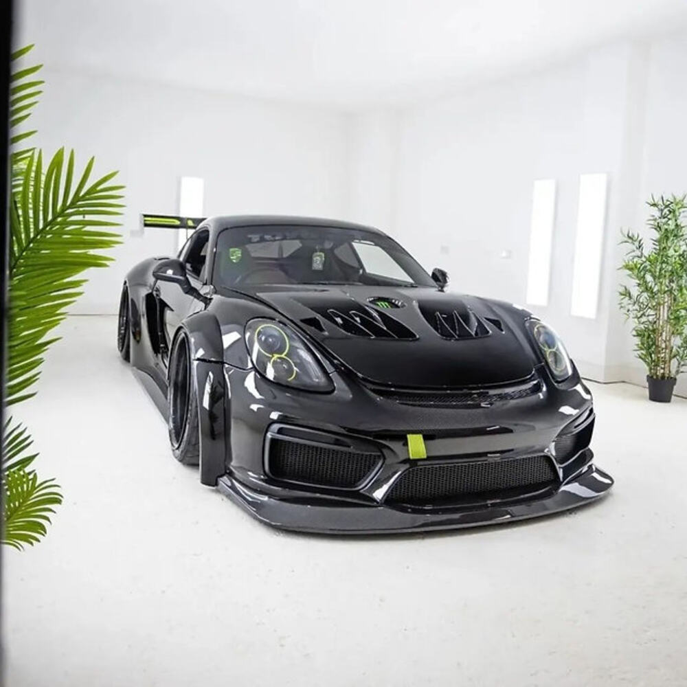 Porsche Cayman wide body kit cực chất