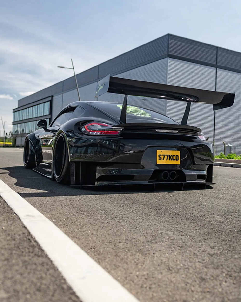 Porsche cayman wide body kit