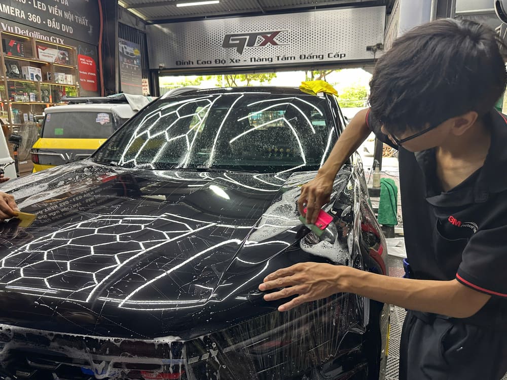 Quy trình dán phim PPF 3M chuẩn kỹ thuật