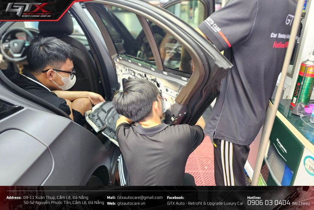 Quy trình lắp đặt cửa hít ô tô tại GTX Auto Care