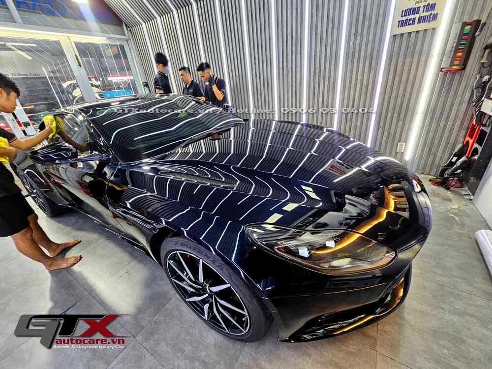 Quy trình phủ ceramic kính xe