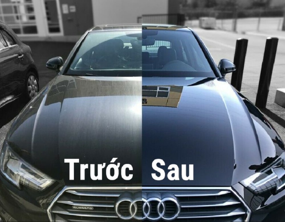 Quy trình sơn dặm xe đặt chuẩn