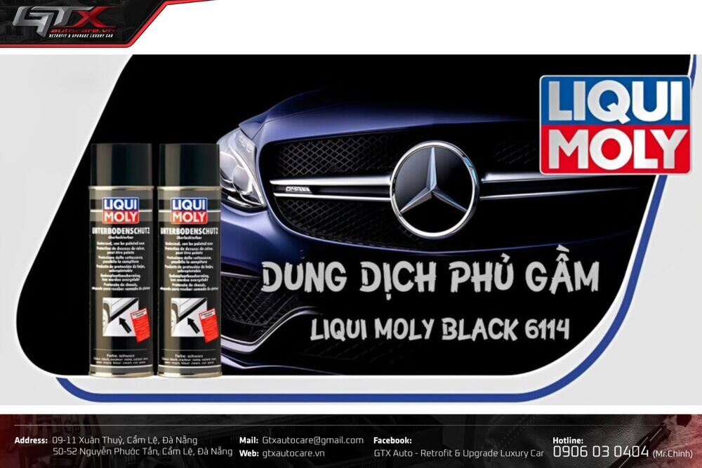 Sơn phủ gầm Liqui Moly của ô tô