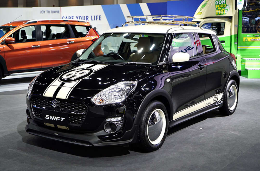 Suzuki Swift độ giá nóc