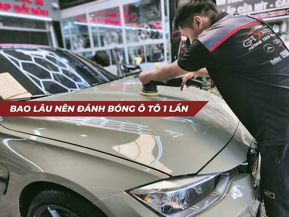 Tại sao nên đánh bóng định kỳ cho xế hộp