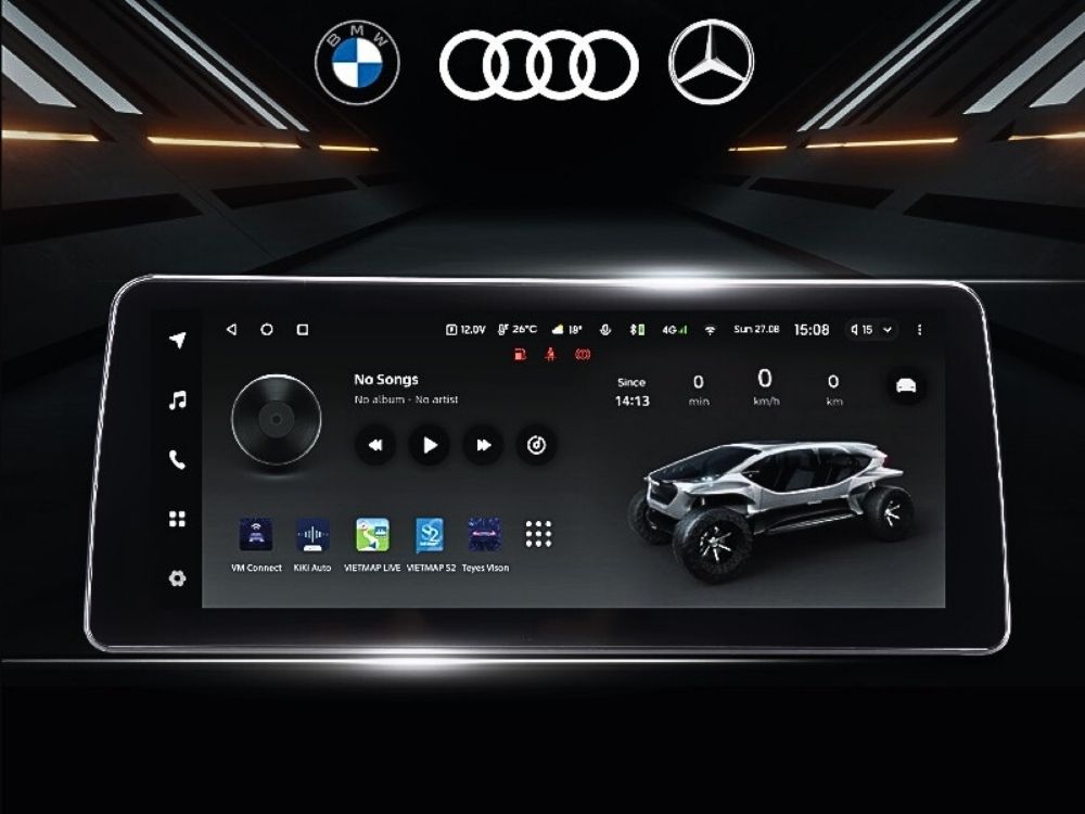 Teyes Lux One cho các dòng xe Mercedes, Audi, BMW