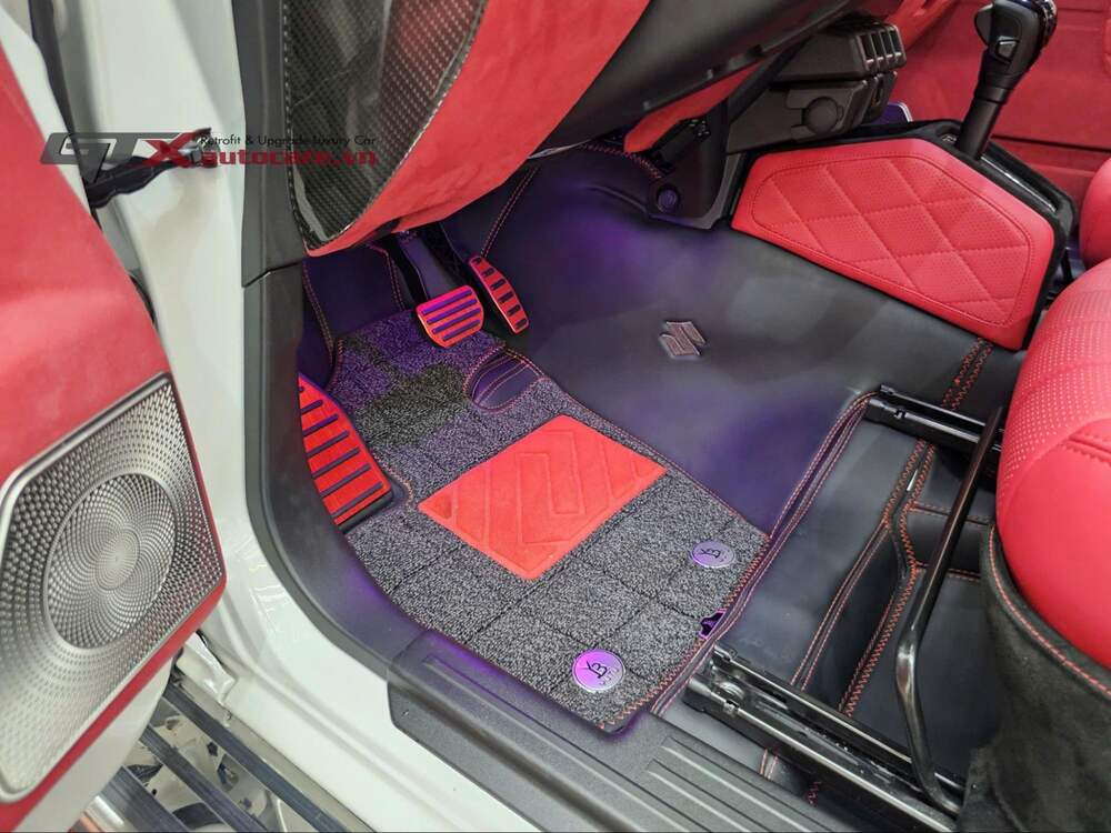 Thảm lót sàn da cho Suzuki Jimny