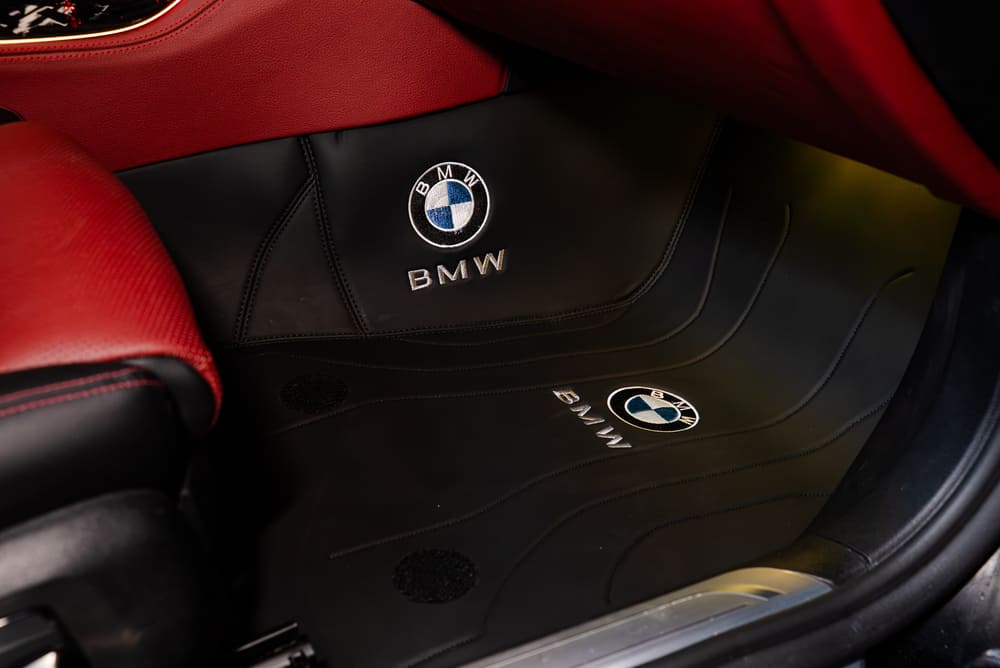 Thảm lót sàn da nappa BMW 730