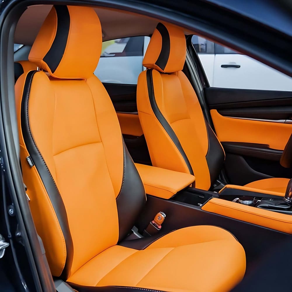 Thay thế lớp da zin bản bằng da Nappa không mùi