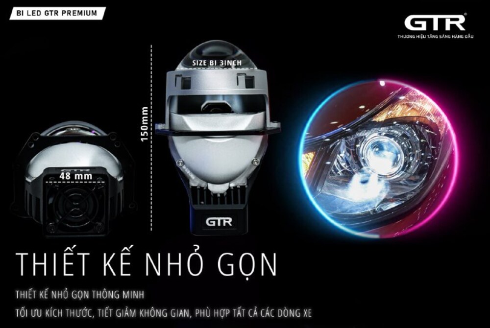Thiết kế đèn bi GTR