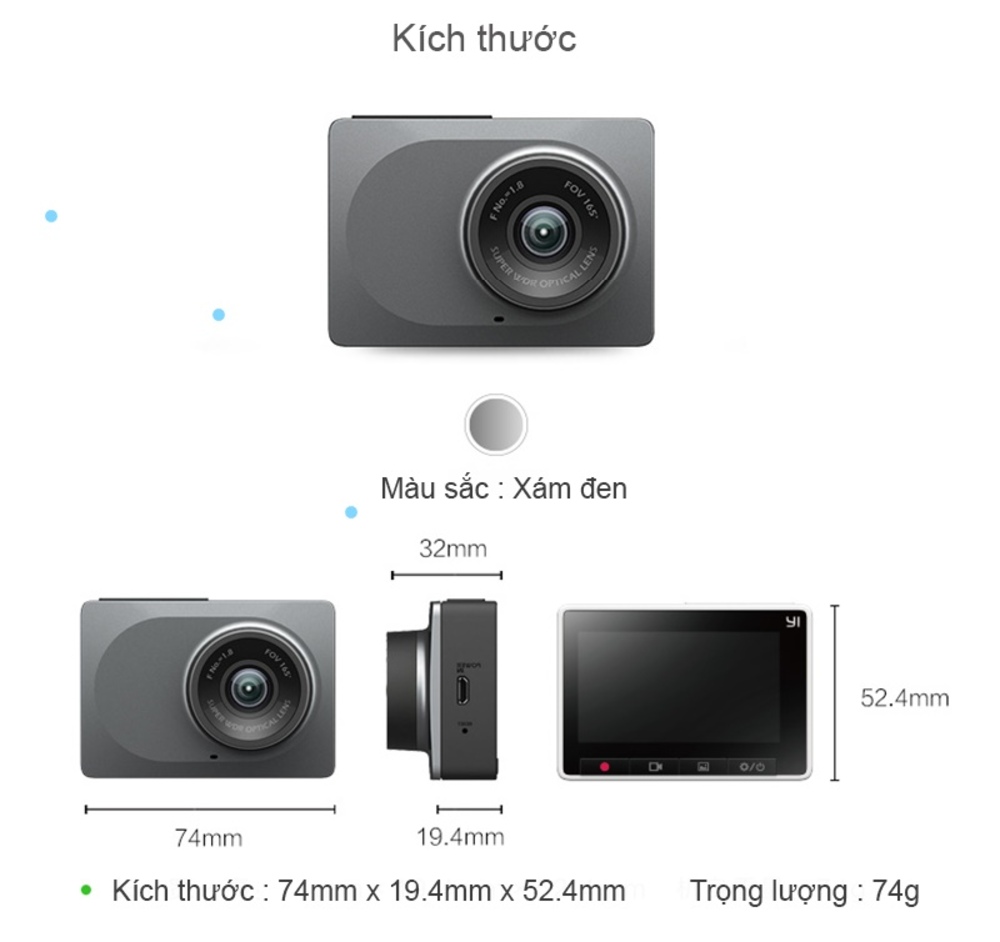 Thiết kế siêu nhỏ gọn, tinh xảo