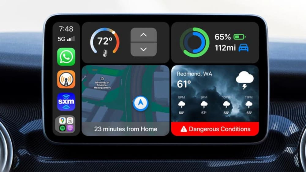 Tiện ích thực tế Apple CarPlay trên Mazda 3