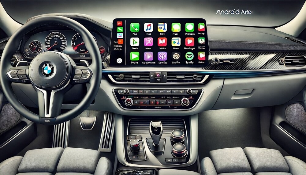Tính năng Apple CarPlay và Android Auto của BMW iDrive