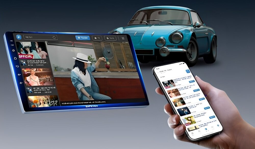 Màn hình safeview tích hợp tính năng giải trí