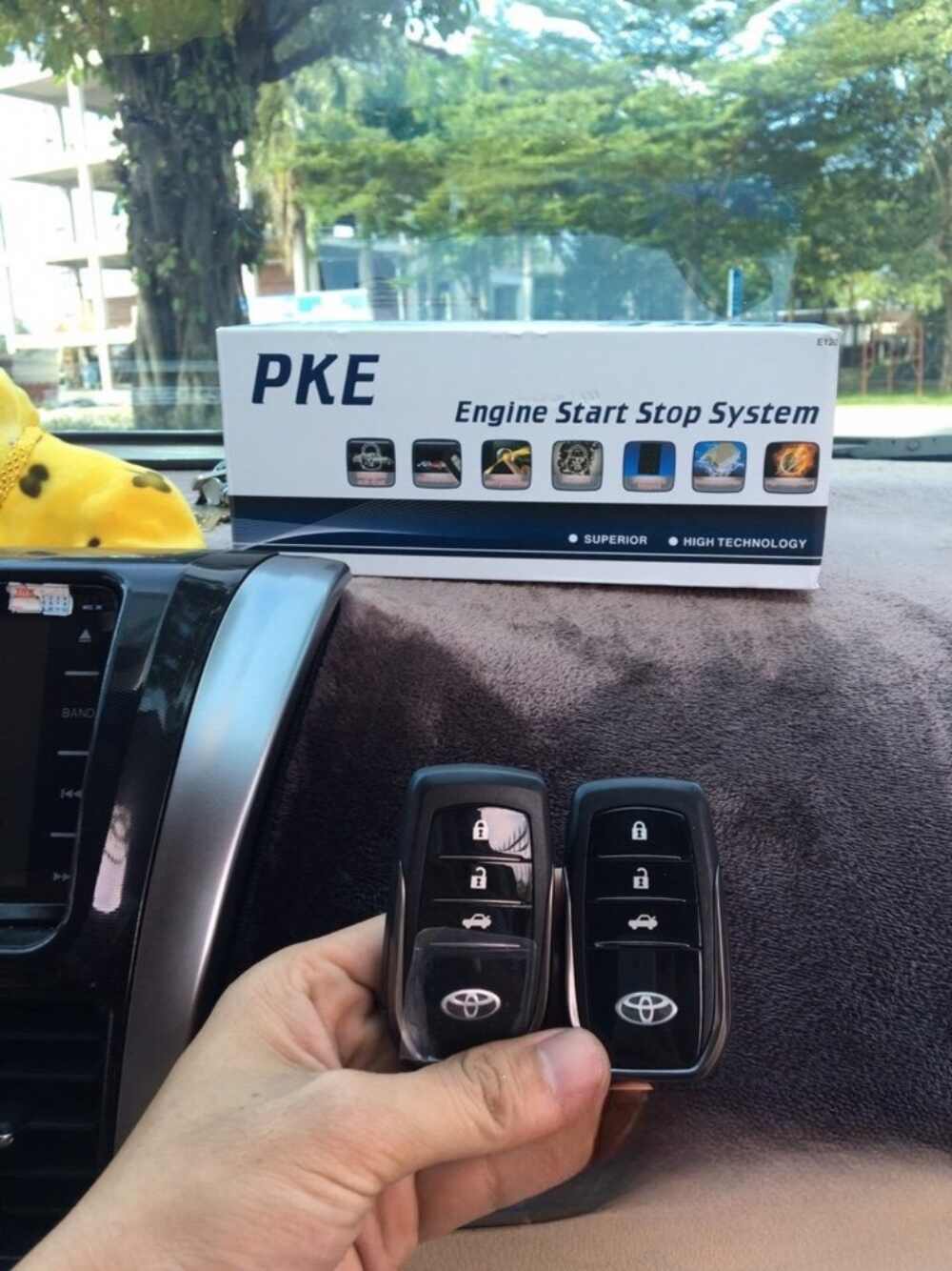 Tính năng tìm kiếm trên khóa Start Stop