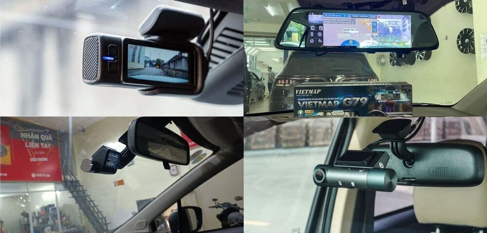 Top những dòng camera hành trình phổ biến 