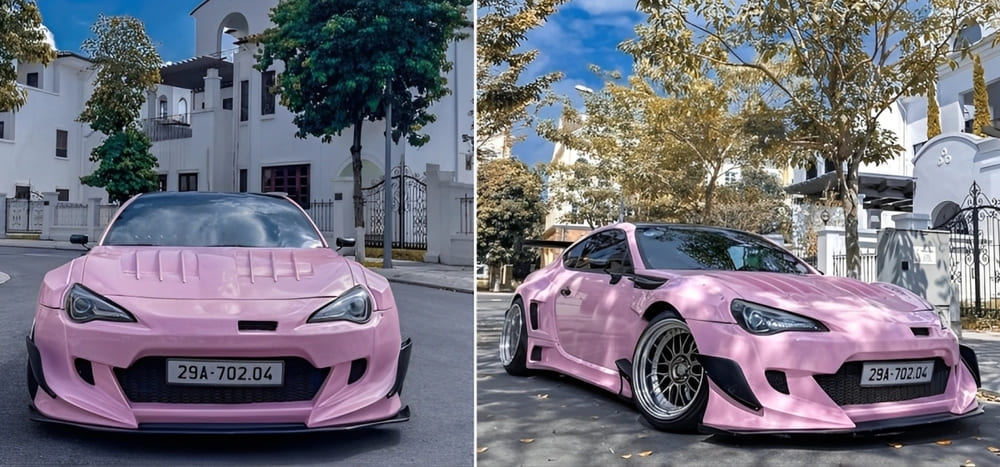 Toyota 86 nâng tầm với body kit Rocket Bunny cá tính