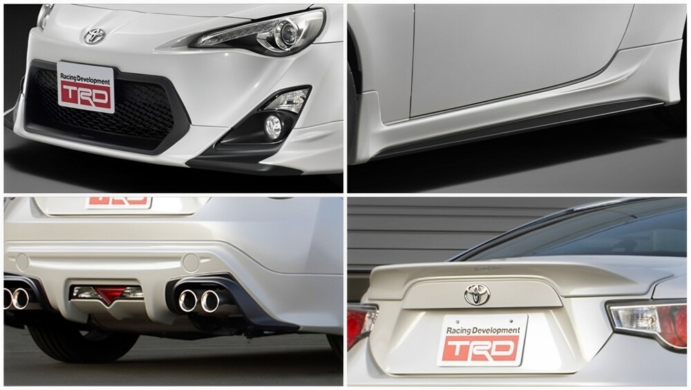 Toyota 86 nâng cấp phong cách thể thao cùng body kit TRD