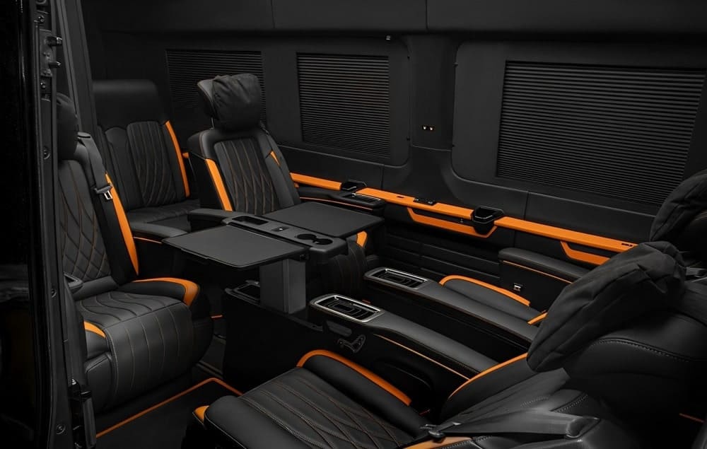 Trải nghiệm bọc ghế da ô tô Ford Transit