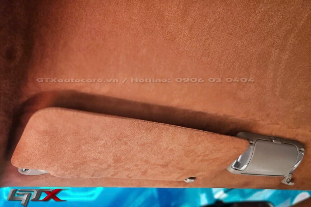 Trần bằng da lộn - sang trọng, sạch sẽ