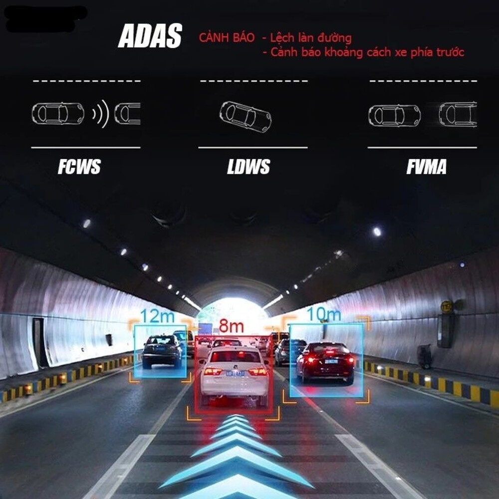 Trang bị chức năng cảnh báo thông minh ADAS