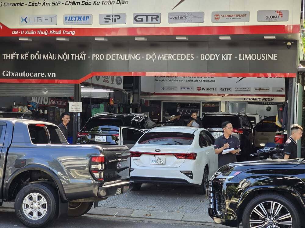 Trung tâm chuyên bọc da nội thất uy tín GTX Auto Care