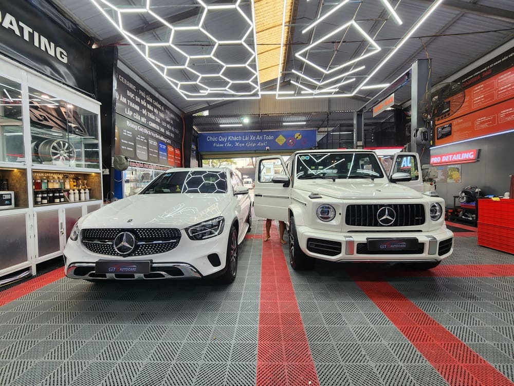 Trung tâm GTX Auto Care chuyên lắp đặt loa Mercedes