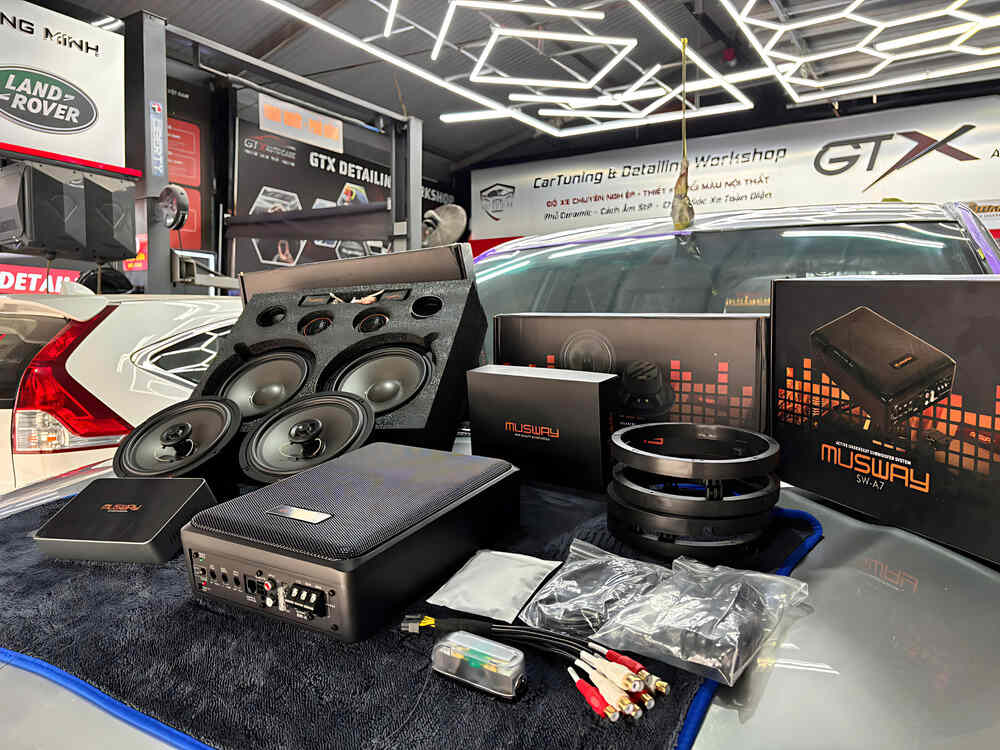 Trung tâm nâng cấp hệ thống âm thanh tại Đà Nẵng - GTX Auto Care