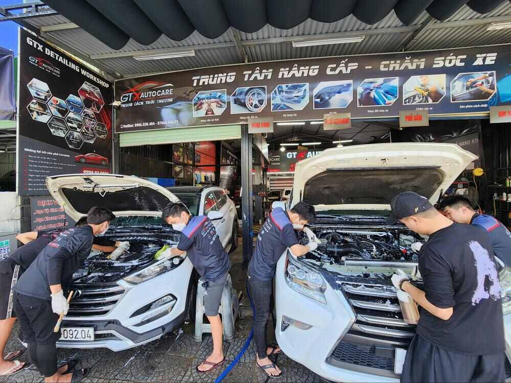 Trung tâm vệ sinh khoang máy GTX Auto Care