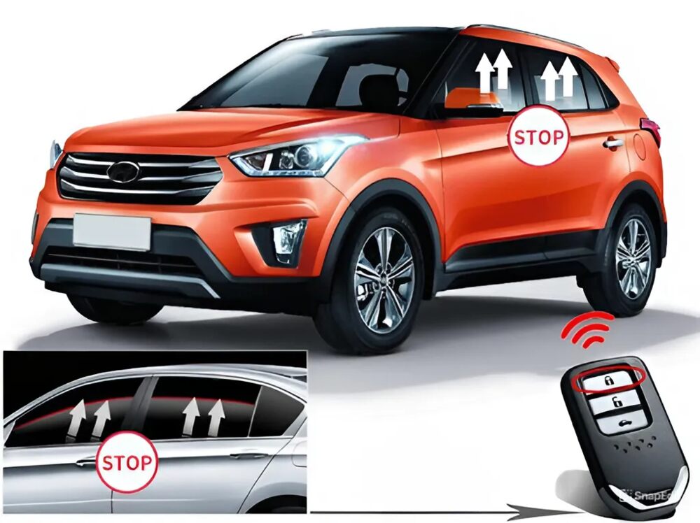 Tự động gập gương chiếu hậu khi bạn rời khỏi xe hay khóa xe.