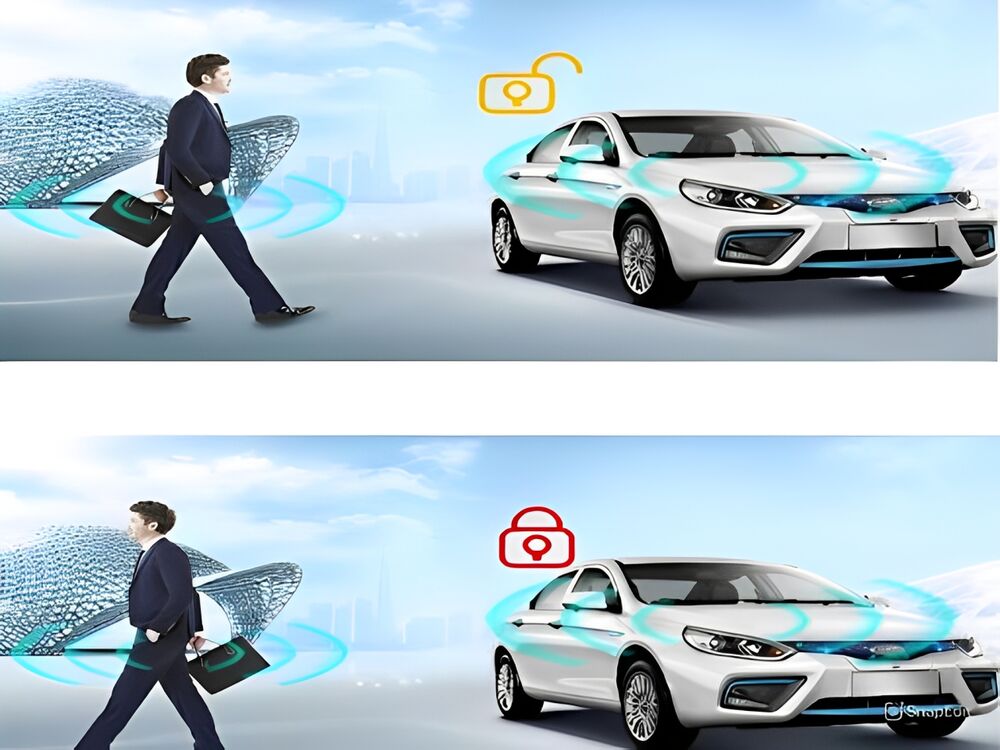 Tự động khóa hoặc mở cửa từ xa 