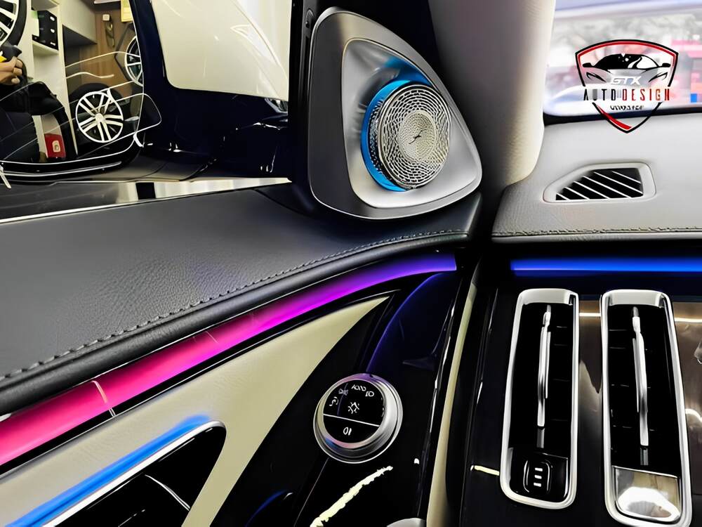 Một số hình ảnh LED viền nội thất tại GTX