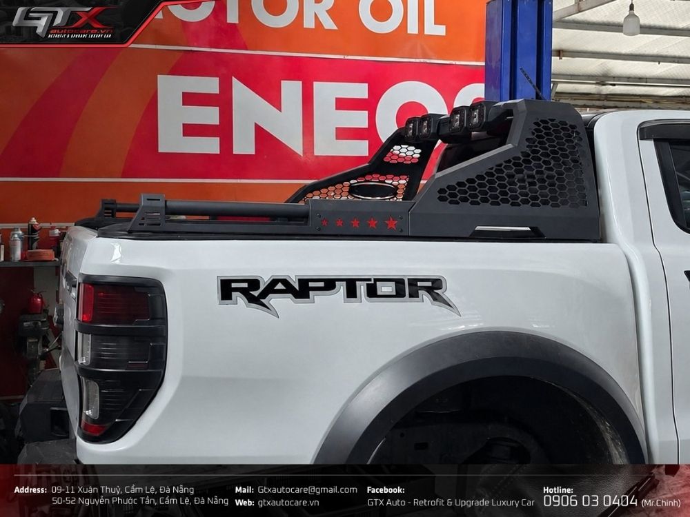 Vai thể thao Ford Ranger Raptor thương hiệu Ramer