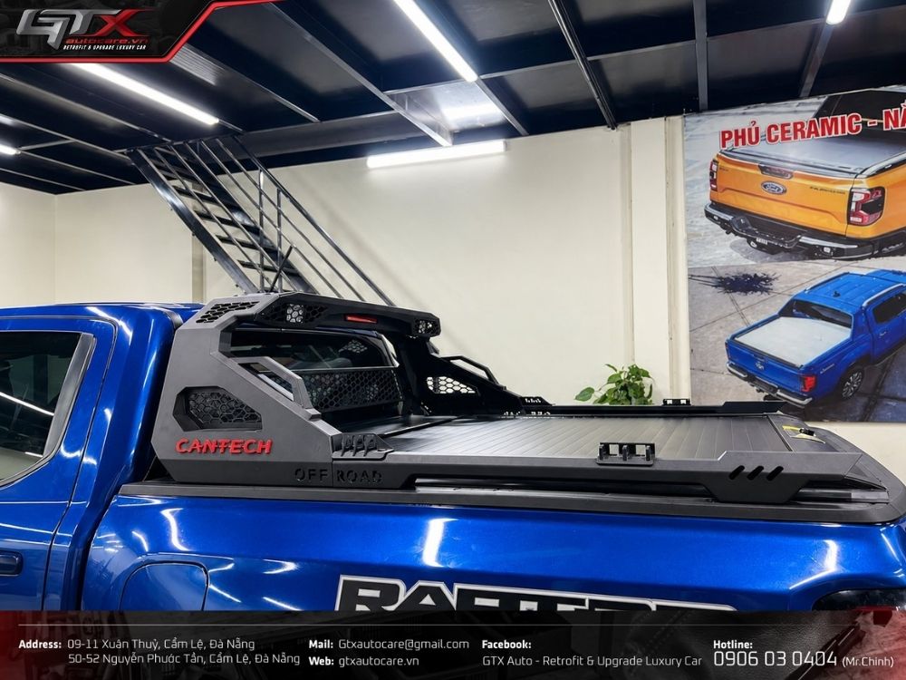 Vai thể thao thép sơn tĩnh điện Cantech VT09