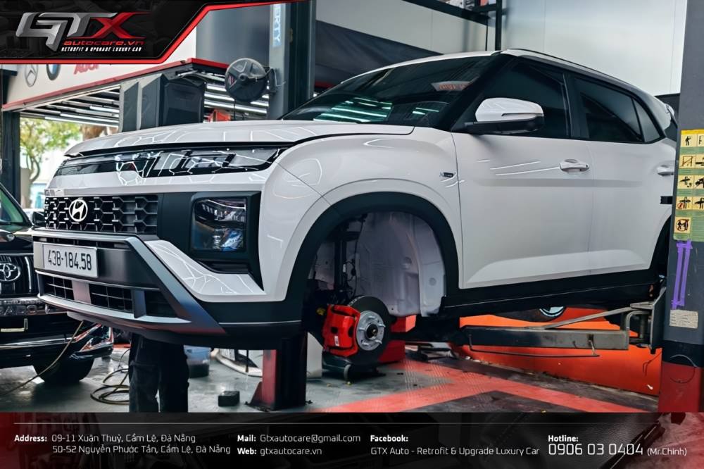 Vệ sinh gầm hốc lốp tại GTX Auto Care