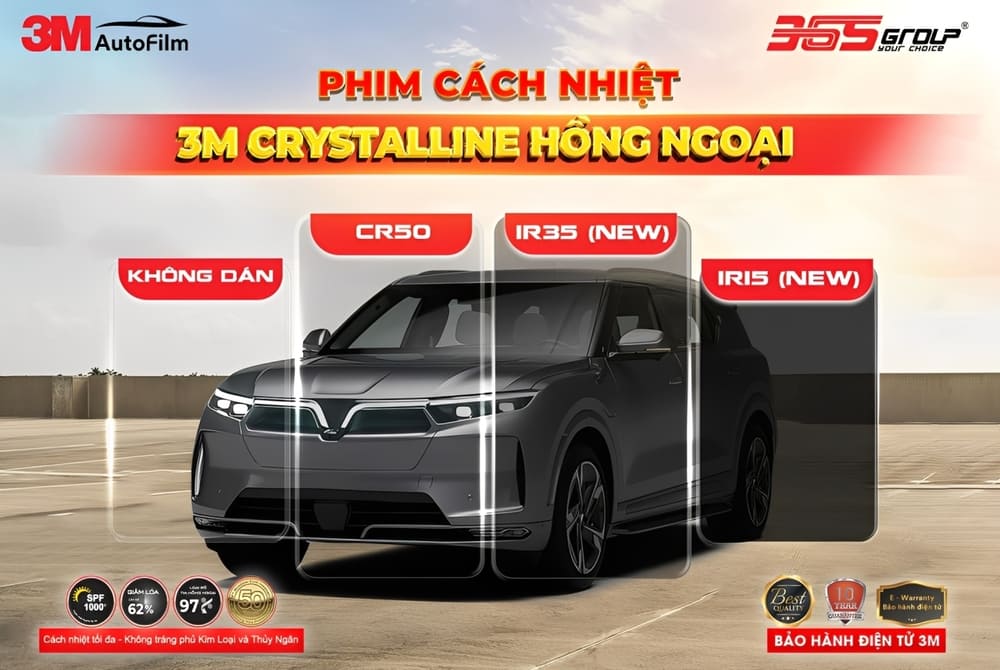 Vì sao 3M Crystalline được xem là “huyền thoại” Detailing?
